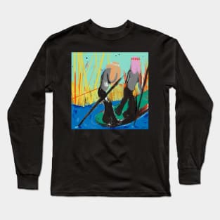 Hippie Boat Long Sleeve T-Shirt